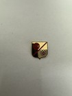 Vintage 1964 Innsbruck Austria Olympic Pin Badge Media Pin Abc Broadcasting Gold