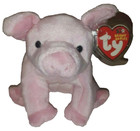 Ty Beanie Baby - Hamlet The Pink Pig 6  New Mwmts Stuffed Animal Plush Toy