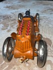 Vintage Cast Iron Hubley 1920s Us 10    Racing Car Metal Moving Pistons