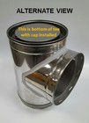 6  Id Class A Double Wall Tee   Plug Insulated Stove Pipe Fuel Applications New