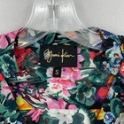 Yumi Kim Silk Long Sleeve Floral Print Blouse Top Womens Small Long Sleeve Aop