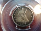 1875-cc United States Twenty Cent Piece 20c Pcgs Graded F 12 - Free S h Usa