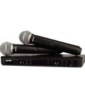 Shure Blx288 pg58 Handheld Wireless Microphone System Come With 2 Microphone