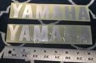  2x  Authentic Vintage Yamaha Vinyl Decal Sticker Reflective Motorcycle Diecut