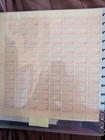 Nl  266 - 48c Fishing Fleet Part Sheet Of 80 two Plate No s nh Vf Perf 12 5x12 7
