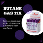 11x Lighter Butane Gas Refill Fluid Fuel Refined 10 14 Oz Ultra Pure 12 Cans