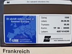 Telephone Card Ecu 3 France Only 1500ex 05 95 Tele Danmark New Unused