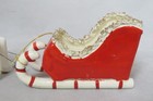 Vintage Holt Howard Sleigh   Reindeer Christmas White Candy Cane Rare Ceramic