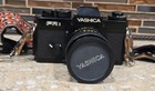 Vintage Yashica Fri 35mm Slr Camera With Many Accessories 