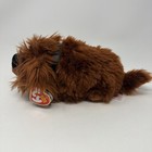 Duke The Secret Life Of Pets Ty 8  Shaggy Brown Dog Soft Plush Stuffed Animal 