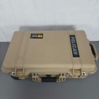 Pelican 1510 Travel Case W  Foam Desert Tan Durable Hard-shell   Rolling