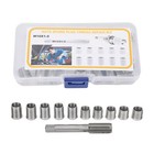 1set Universal Spark Plug Thread Repair Kit Tool With M10x1 0 Thread Inserts