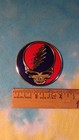 Grateful Dead Steal Your Face Syf 2 Inch Gold Metal Metallic Sticker