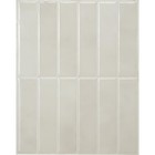  Peel And Stick Backsplash - 5 Sheets Of 11 43  X 9  - 3d Essaouira White Grey