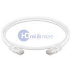 4x 3ft Cat6 Cable Ethernet Lan Network Cat 6 Rj45 Patch Cord Internet White
