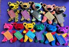 Full Set 1997 Grateful Dead Beanie Bear Collectible     Edition 1     New