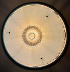 Antique Art Deco Ceiling Light Fixture  1930 s - 40s