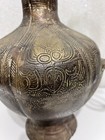 Antique Islamic Ottoman Persian Aftaba Heavy Hammered Decorated Bronze Tea Pot