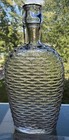 Pre-pro Clear Half Pint Basket Weave Pocket Flask