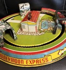 Vintage Marx Toys Honeymoon Express Train Wind Up Tin Toy  Works