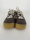 Adidas Samoa Brown White Leather Lifestyle Casual Shoes Sneakers Youth Size 2 5