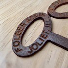 Folger Adam Joliet Illinois Jailhouse Cast Iron Keys  set Of 5 