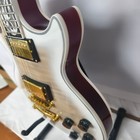 Us Warehouse Lp Natural Color Electric Guitar Flame Fingerboard 2h Pickup