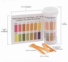 Wide-range Ph Test Paper Range 1-14  With 100 Strips  Useful In Science