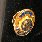 American Legion Past Commander 10k Gold Enamel Tie Tac Lapel hat Pin Veteran s