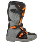 Msr    Youth M3x Motocross   Dirt Bike Boots Size 6 Grey orange