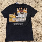 Modelo Cerveza Est 1925 Graphic T-shirt Men   s Size M Nwt Black With Grey Fleck