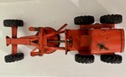 Vtg Nylint Road Grader Toy Pressed Steel 19  1950s Orange Construction Vehicle