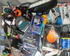 Junk Drawer Lot Mixed New   Used W a Little Of Everything 3 Hotwheels cards  Etc
