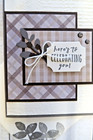 Stampin  Up  Card Kit - Timeless Plaid - All Inclusive Set Of 4 Cards