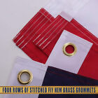 3x5 Ft Outdoor Embroidered American Usa Flag Made In Luxury Embroidered Star Us