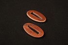 2 Pieces Red Copper Seppa For All Japanese Samurai Sword Katana Wakizashi Tanto