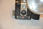 Vintage Collectible Kodak Brownie Hawkeye Flash Model Box Camera W flash Untest