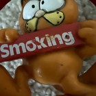 Vintage Garfield Pvc  no Smoking  Window No Suction Cup  1981 Rare Comic 80   s