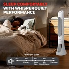 Honeywell 5 Speed Tower Fan  White