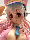 Taito Super Sonico Figure Space Police Arcade Limited  Pink Color 2013 Japan