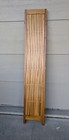 Vintage Asian Boho Mid Century Modern Folding 3-panel Wood Room Divider Screen