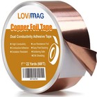 Copper Foil Tape Conductive Adhesive Emi Shielding Guitar Grounding 1 x66ft