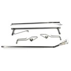 Classic Performance 1953-1956 Ford F100 Truck Tilt Hood Kit Stainless 5356mmb-c