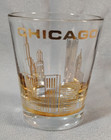 Chicago Skyline Shot Glass  Souvenir Shot Glass- Good Used Condition
