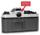 Replacement Eyepiece E-19r For Nikon Fm Fe Fm2 Fe2 Fa Fm3a F2 Nikkormat F3 New