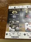 Lot Of 7 Unused Ticket Stubs 2005 New Orleans Saints Season
