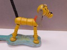 Antique Vtg 1930s Fisher Price Pluto Pop Up Kritter Toy Wooden