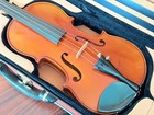 Breton Brevete 4 4 Violin French Antique 100  Years Old Used