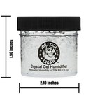 Crystal Gel 2 Oz Humidifier Jar For Cigar Humidors - 2 Pack - Joe Cool Cigar