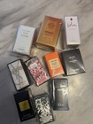 Boxed Perfume Miniatures samples Lot - Lanc  me  Versace  Dior  Ysl  Gucci